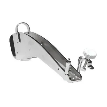 Osculati - Fixed Stainless Steel Boat Davit with Chain Guide product image