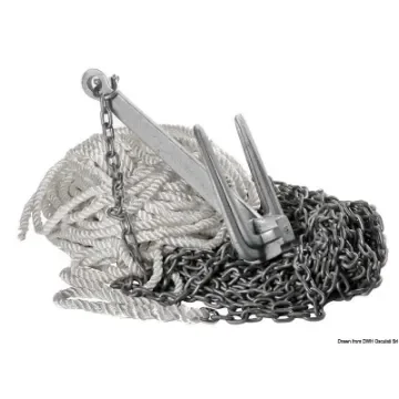 Osculati - Hall Anchor Mooring Kit for Boats up to 6m - 01.710.01 product image