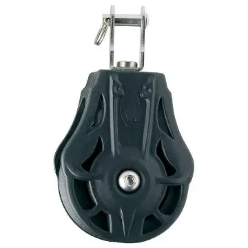 WICHARD - 55mm Single Ball Bearing Block with Swivel Snap Shackle - 74130 product image