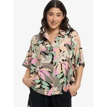 Roxy - Women's Beach Nostalgia Short Sleeve Shirt - ERJWT03614 product image