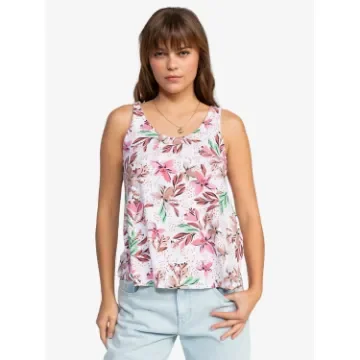 Roxy - Women's Printed Tank Top with Spaghetti Straps - ERJKT04103 product image