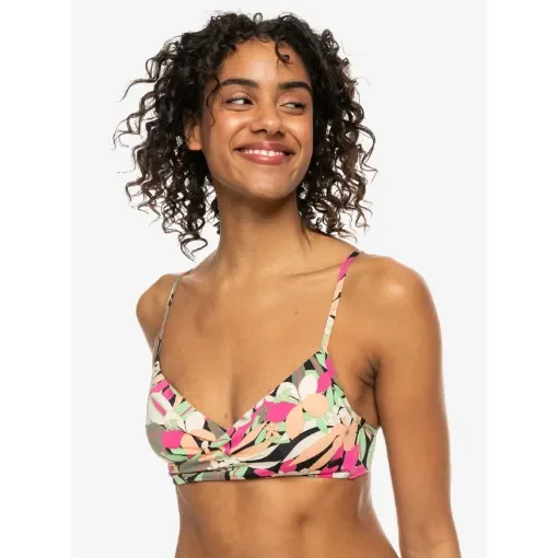 Roxy - Women's Athletic Tri Bikini Top with Adjustable Straps - ERJX305196 product image