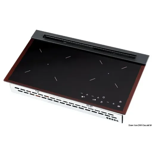 Osculati - Gas Glass Cooking Plate 2 Burners - 50.601.12 product image