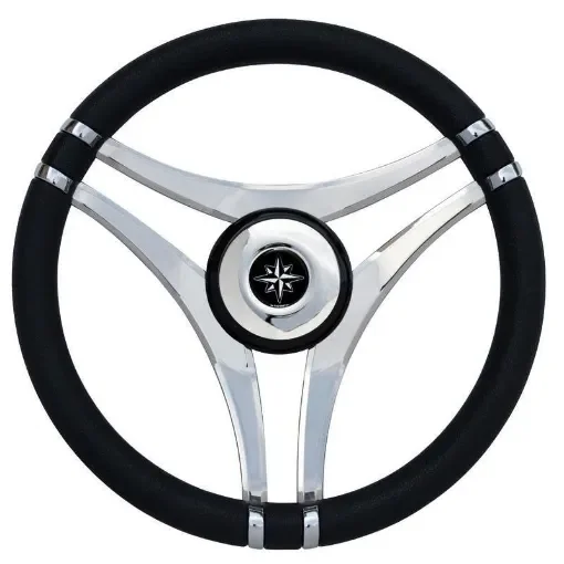 Osculati - Stainless Steel Spoke Steering Wheel - 45.137.01 product image