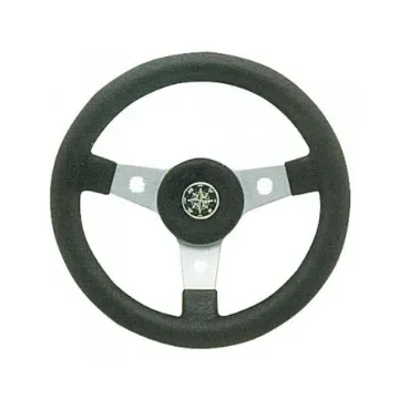 Osculati - Delfino Black Steering Wheel 310 mm - 45.158.10 product image