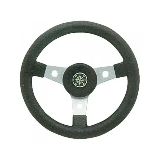 Osculati - Delfino Black Steering Wheel 310 mm - 45.158.10 product image