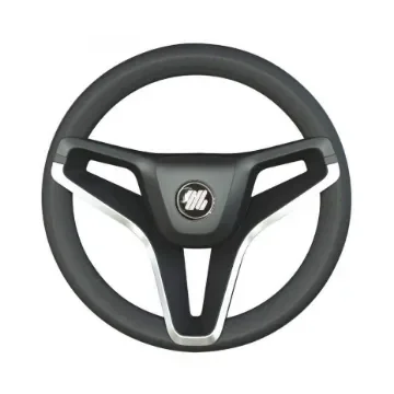 Ultraflex - Portofino 350mm Silver Steering Wheel - 45.388.01 product image