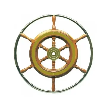Osculati - Classic Steering Wheel with Stainless Steel Rim - 45.160.xx product image