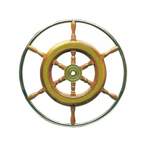 Osculati - Classic Steering Wheel with Stainless Steel Rim - 45.160.xx product image