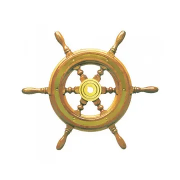 Osculati - Classic Steering Wheel with Stainless Steel Rim - 45.160.xx product image