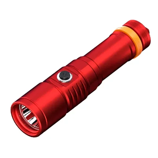 Orcatorch - D710 3000 Lumens Red Diving Light - D710 product image