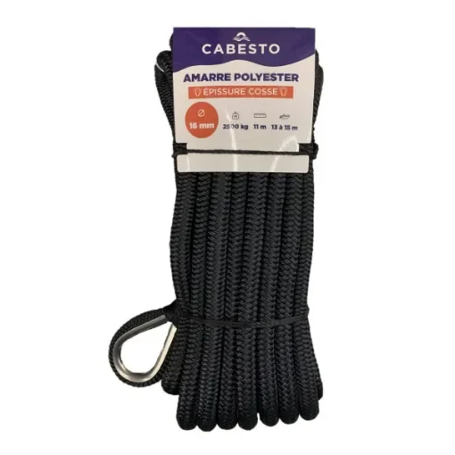 CABESTO - Flexible Mooring Rope with Eye Splice & Thimble product image