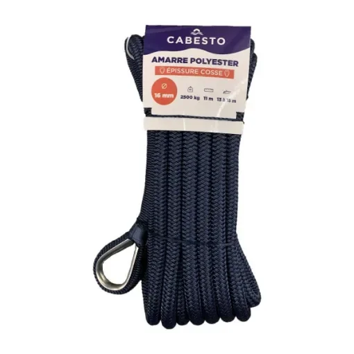 CABESTO - Flexible Mooring Line with Eye Splice - Blue product image