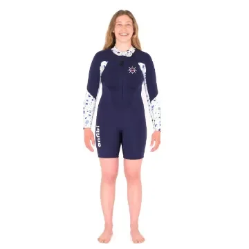 ANFIBI - Women's 4/3 mm Long Sleeve Double Zip Shorty Wetsuit product image