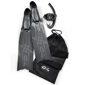 C4 - STORM C4 Snorkel/Mask/Fins Set for Underwater Hunting product image