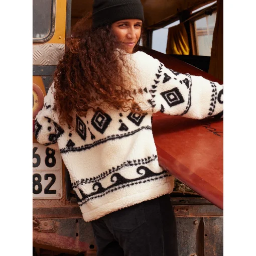 Roxy - Treasure Soul Half Zip Polar Pullover for Women - ERJPF03178 product image