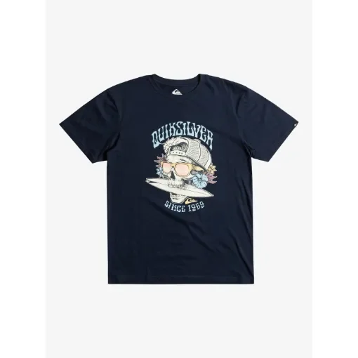 Quiksilver - Men's Skull Design Short Sleeve T-Shirt - EQBZT04796 product image