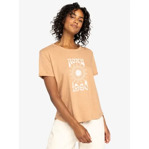 Roxy - Women's Short Sleeve T-Shirt with Rolled Sleeves - ERJZT05591 product image