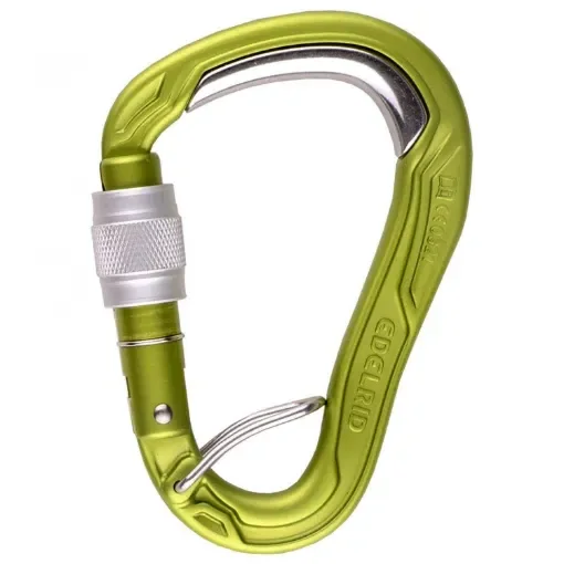 EDELRID - HMS Bulletproof Screw Carabiner with Steel Insert - EDR577320 product image