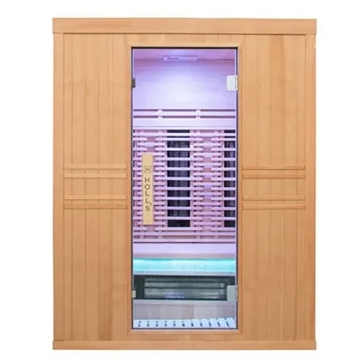 POOLSTAR - PureWave 3-Seater Hemlock Infrared Sauna product image