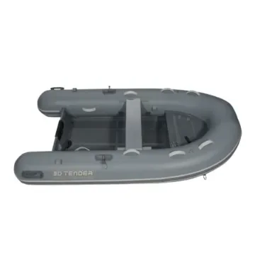 3D TENDER - Ultimate Rigid Inflatable Dinghy - UT340 HYPALON GREY product image