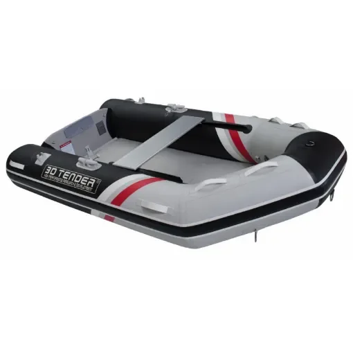 3D TENDER - Inflatable V-Shaped Dinghy - TWV160 GRIS/NOIR product image