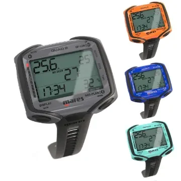 Mares - Quad 2 Underwater Dive Computer with Multi-Gas Support - 414152BL product image
