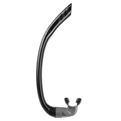 C4 - Meltemi Black Snorkel with Ergonomic Design - C400345.BK product image