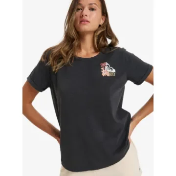 Roxy - Women's Short Sleeve T-Shirt with Rolled Sleeves - ERJZT05897 product image