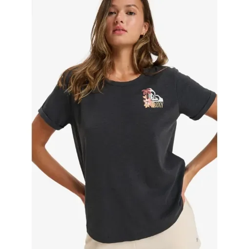 Roxy - Women's Short Sleeve T-Shirt with Rolled Sleeves - ERJZT05897 product image