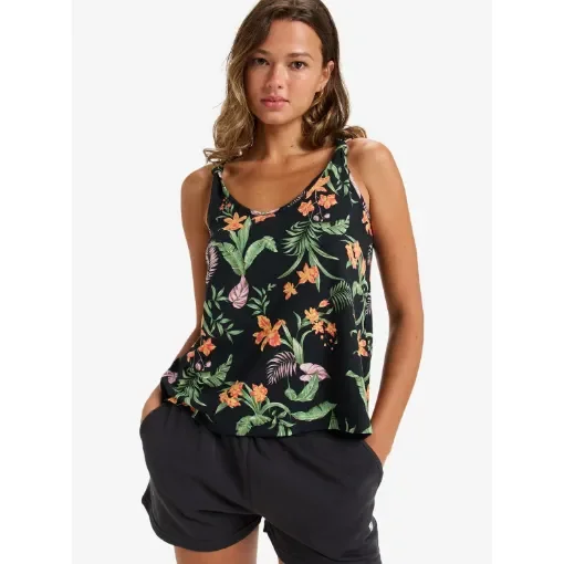 Roxy - Women's Tank Top with Tied Front Straps - ERJKT04282 product image