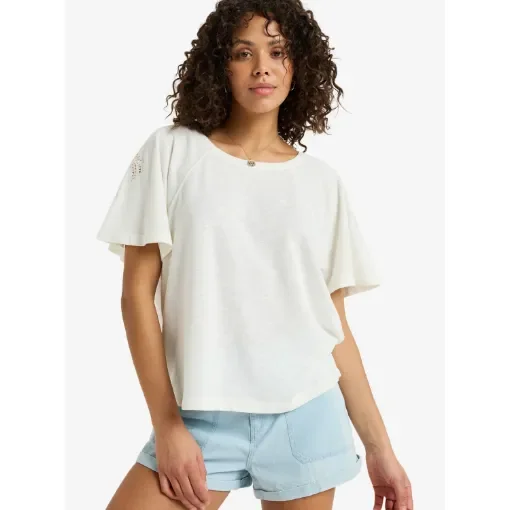 Roxy - Women's Short Sleeve T-Shirt with Embroidered Logo - ERJKT04275 product image