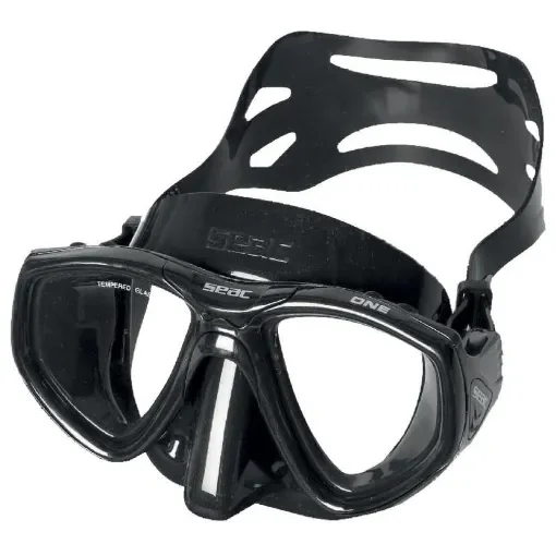 SEAC - Seac Sub One Black Diving Mask - Panoramic View product image