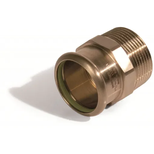 Raccorderie Metalliche SpA - MarinePRES Cupronickel 90/10 Straight Male Union Connector product image