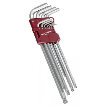Kraftwerk - Long Ball Head Male Hex Key Set 1.5-10mm - 3602 product image
