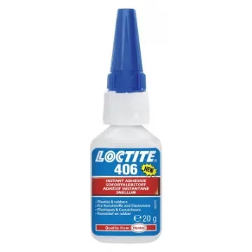 Loctite - 406 Instant Adhesive for Plastics & Rubbers - 135436 product image