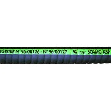 Tapered Rubber Exhaust Hose with Helix Reinforcement product image