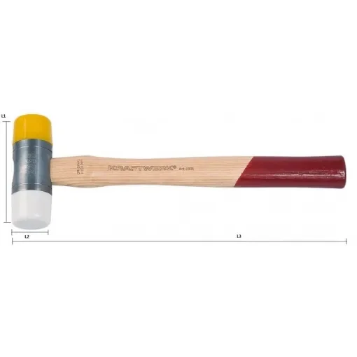 Kraftwerk - Interchangeable Tip Hammer - Durable Hand Tool product image