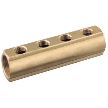 Guidi - Brass Collector for Marine Water Distribution - 3/4" Inlet, Four 1/2" Outlets product image
