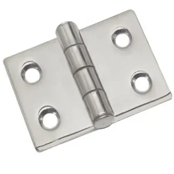 Osculati - 50x50 mm Polished Stainless Steel Square Hinge - 38.284.00 product image