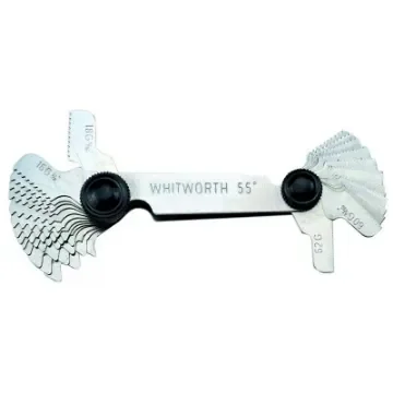 RS PRO - 18 Blades Metric Thread Pitch Gauge - 6830731 product image