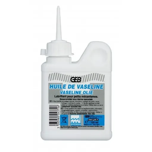GEB - Vaseline Oil 125ml - Odourless Mineral Oil product image