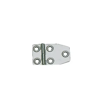 73x46 mm Polished Stainless Steel A4 Rolled Knot Hinge product image