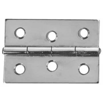 Osculati - Mirror Polished Stainless Steel Rectangular Hinge 60x40 mm - 38.822.02 product image