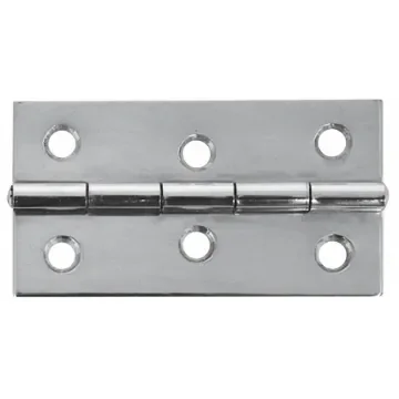 Osculati - Mirror Polished Stainless Steel Rectangular Hinge 75x40 mm - 38.822.03 product image