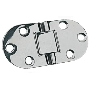 76x38 mm Polished Stainless Steel Pivot Hinge product image