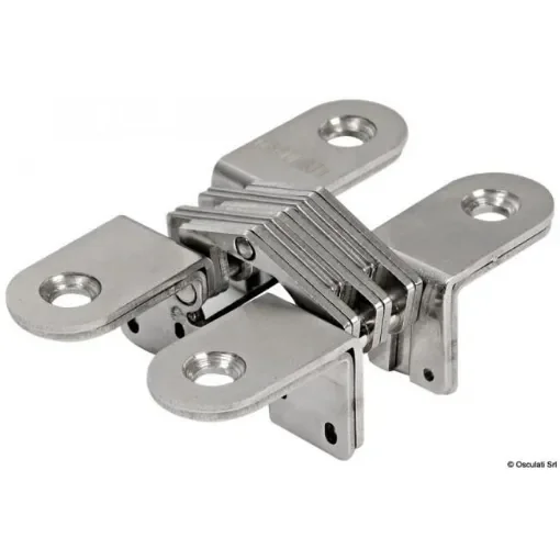 SOSS - Invisible Stainless Steel Hinge 53mm 108° - Model #416SS product image