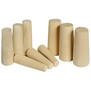 Plastimo - Set of 9 Wooden Conical Plugs for Boats - 6300054 product image