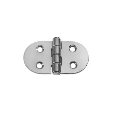 Osculati - 68x39 mm Polished Stainless Steel Reversible Hinge - 38.442.70 product image
