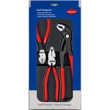 Knipex - 3-Piece Pliers Set with Ergonomic Handles - 00 20 10 product image